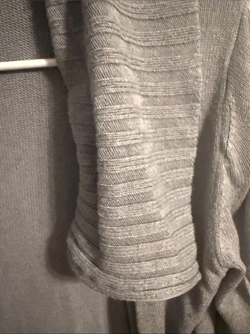 Caslon Light Gray Open-Knit Sweater - Picture 3 of 8